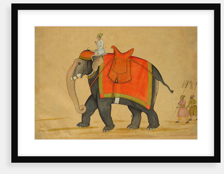 Elephant Guth Gaj by Nainsukh