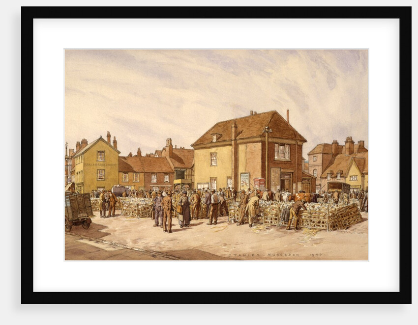 The Market, Thame by Stanley Anderson