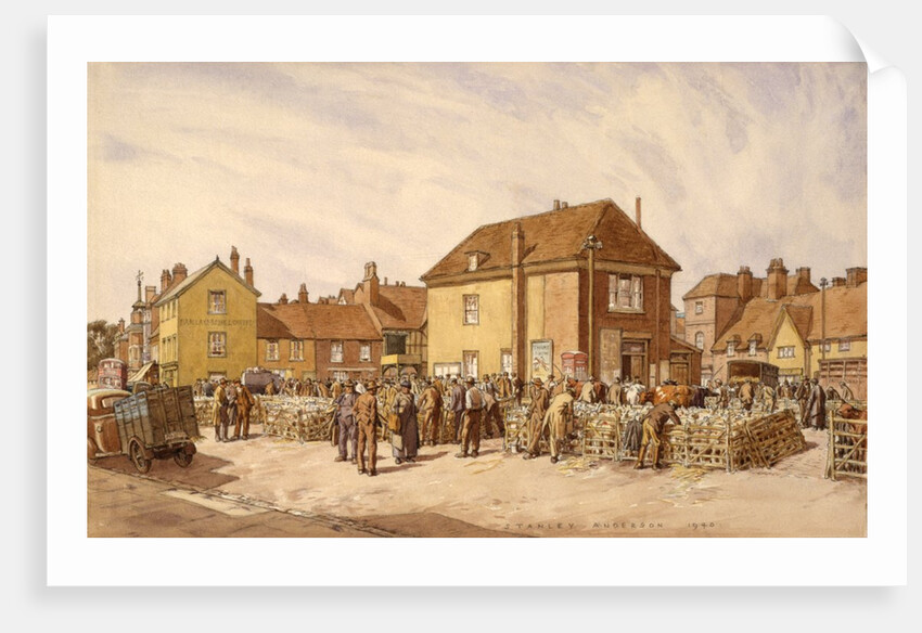 The Market, Thame by Stanley Anderson