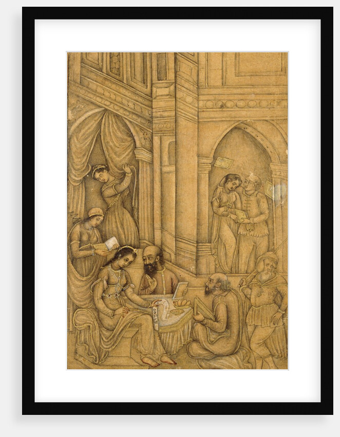 Lady in discussion with an advisor by Unknown