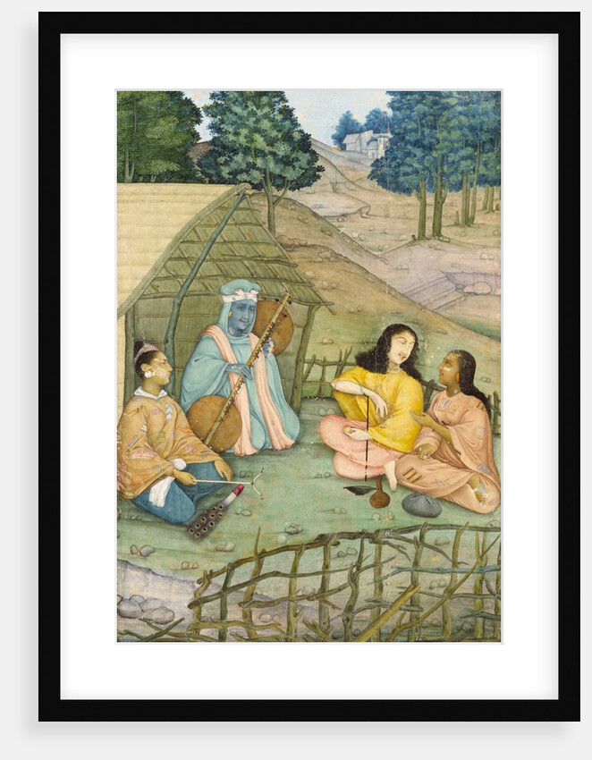 Group of female ascetics by Unknown