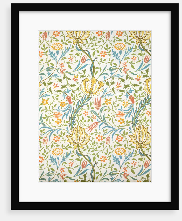 Flora wallpaper by William Morris