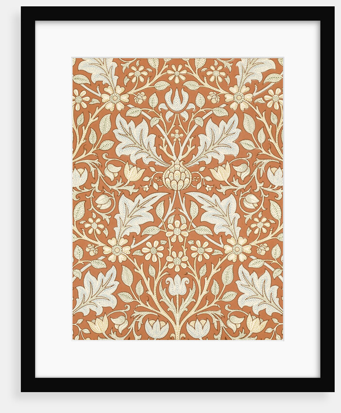 Triple Net wallpaper by William Morris