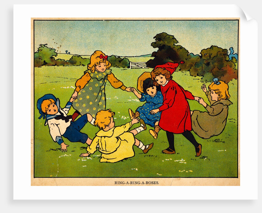 Children playing Ring-A-Ring-A-Roses. Germany, early 20th century by Anonymous