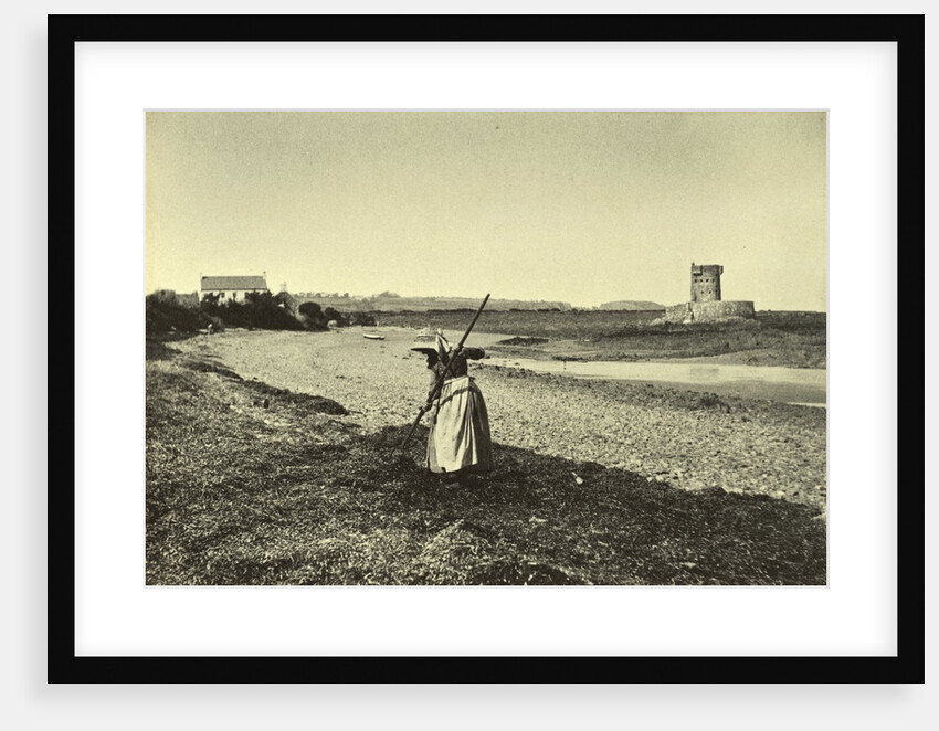Woman Raking by Paul Martin