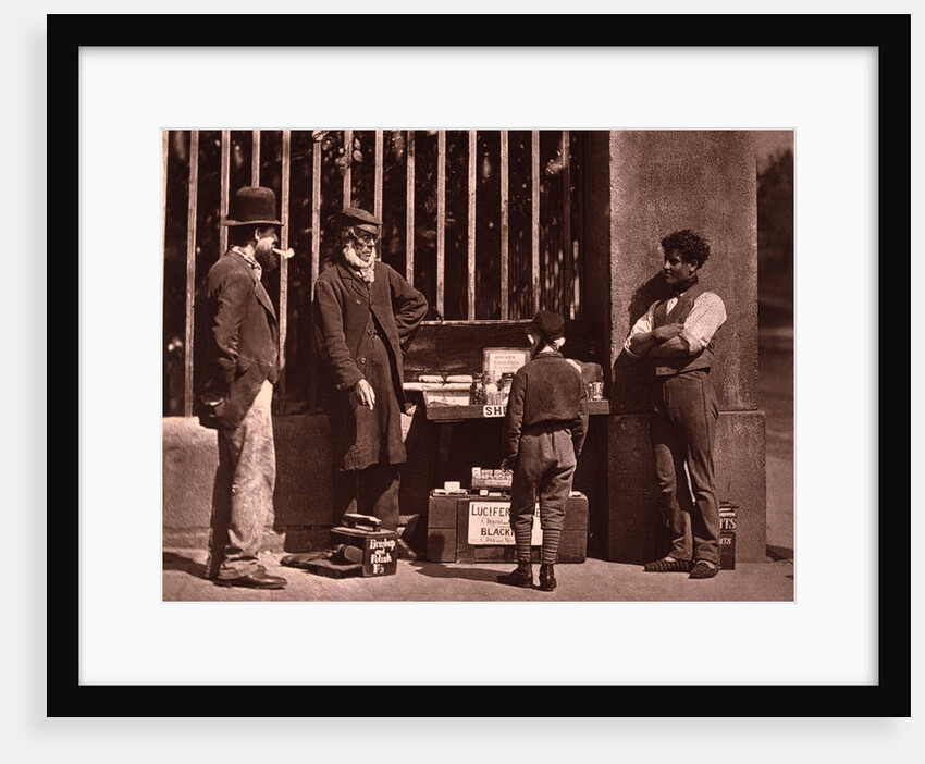 The dramatic shoe-black by John Thomson