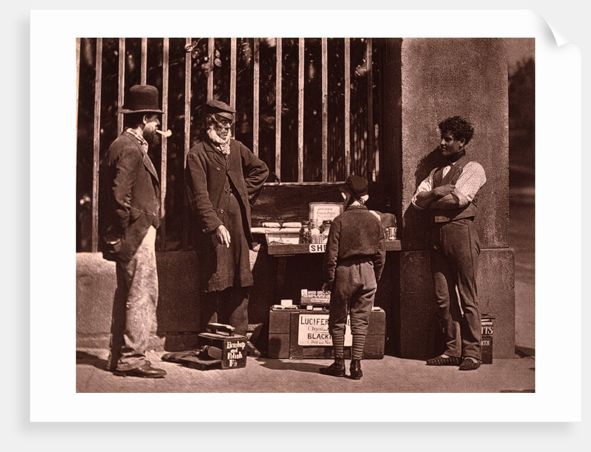 The dramatic shoe-black by John Thomson