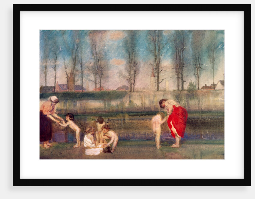The Bathing Party by Charles Sims
