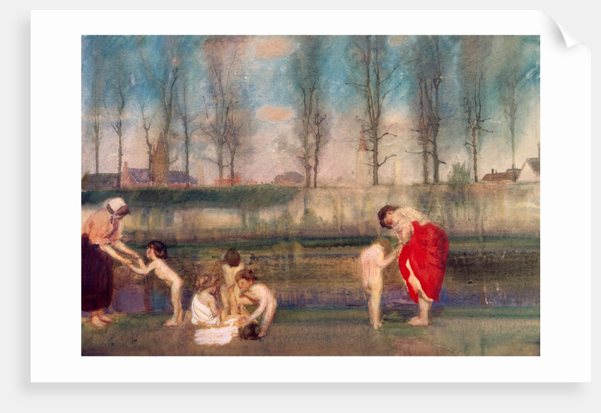 The Bathing Party by Charles Sims