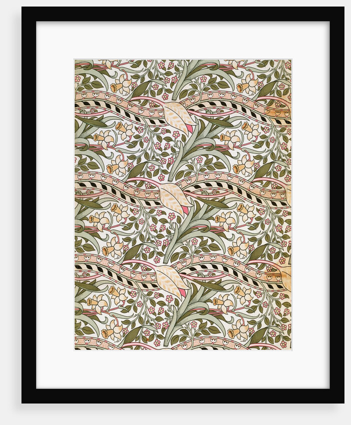 Daffodil furnishing fabric by John Henry Dearle