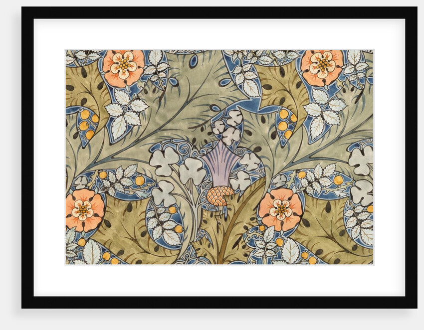 Textile design by Charles Francis Annesley Voysey