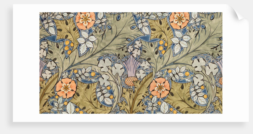 Textile design by Charles Francis Annesley Voysey