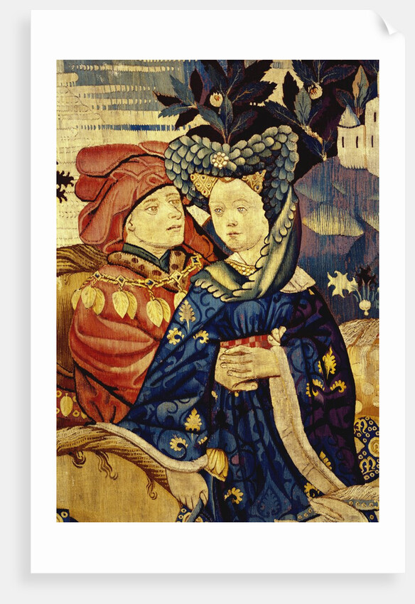Devonshire Hunting Tapestry detail by Anonymous