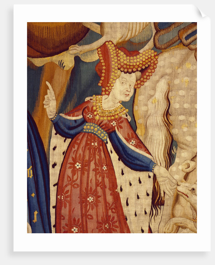 Devonshire Hunting Tapestry detail by Unknown