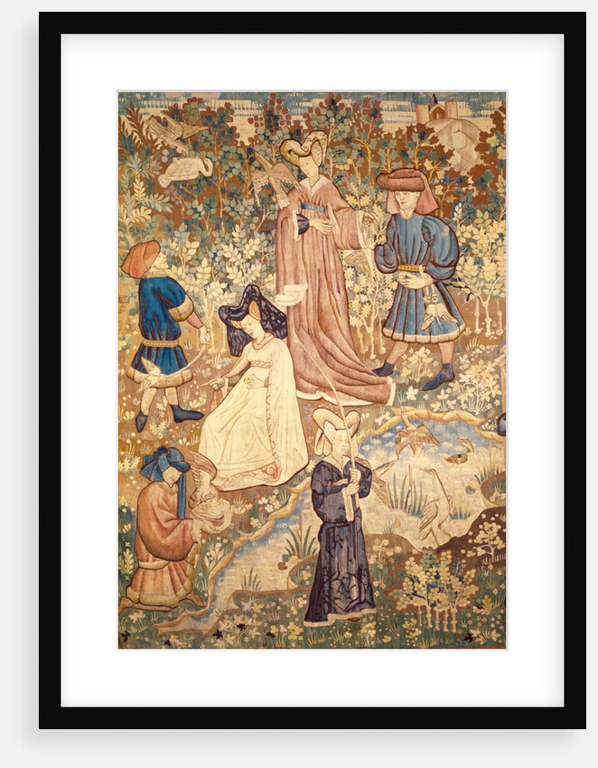 Devonshire Hunting Tapestry detail by Anonymous