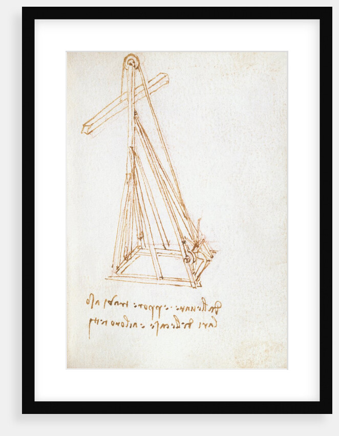 Page from the Forster Codex by Leonardo da Vinci