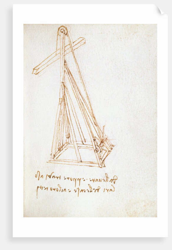 Page from the Forster Codex by Leonardo da Vinci
