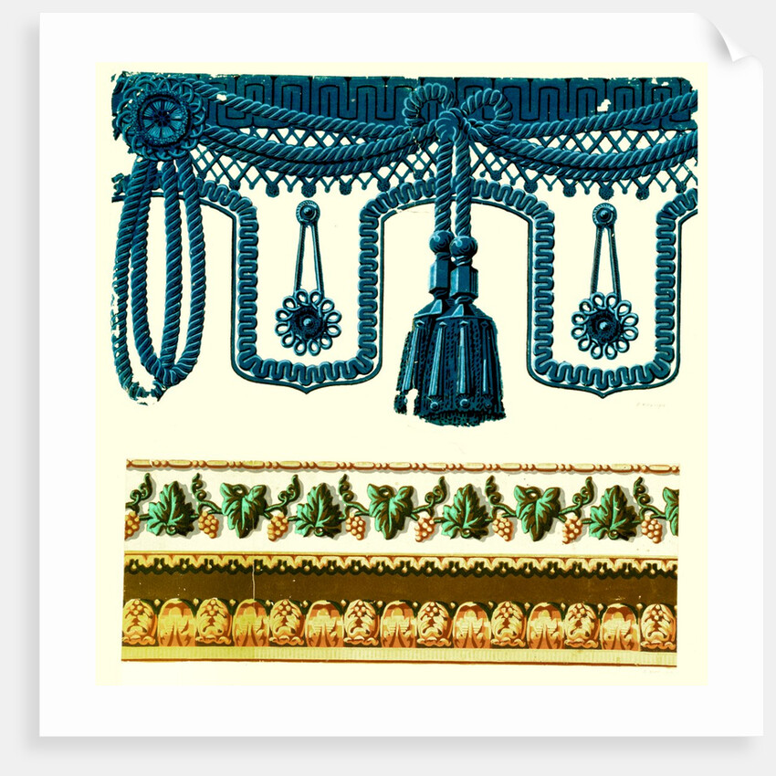 Wallpaper border, detail by Thomas Avery