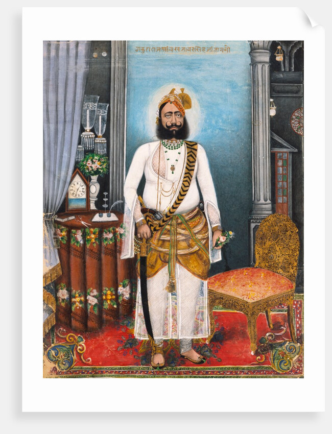 Raja Bakhtawar, Singh of Anglo Rajasthan by Fateh Muhammad