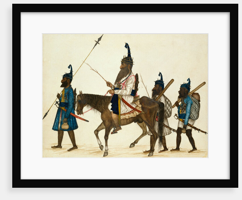 A group of Akalis by Unknown