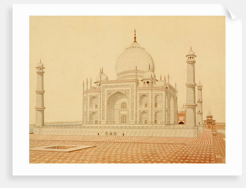 The Taj Mahal by Unknown