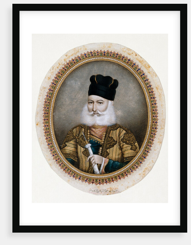 Ahmad Baksh Khan, Nawab of Firozpur. Delhi, India, early 19th century by Unknown