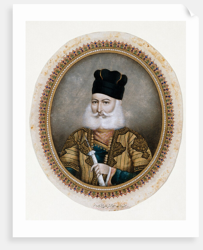 Ahmad Baksh Khan, Nawab of Firozpur. Delhi, India, early 19th century by Unknown