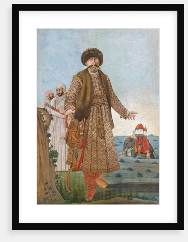 Shuja-ud-duala in Tartar dress by Mihr Chand