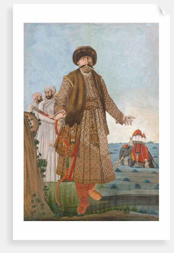 Shuja-ud-duala in Tartar dress by Mihr Chand