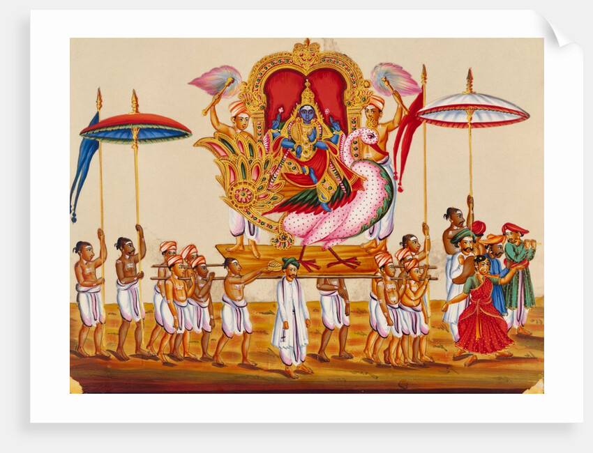 The Procession of Jemboonadasawmy by Unknown