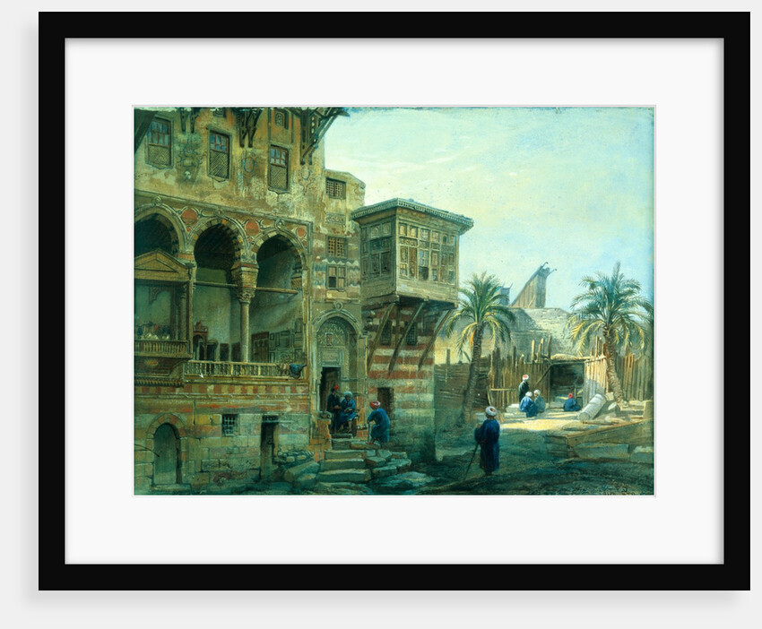 Exterior of the house of the Memluk Raduan Bey by Frank Dillon