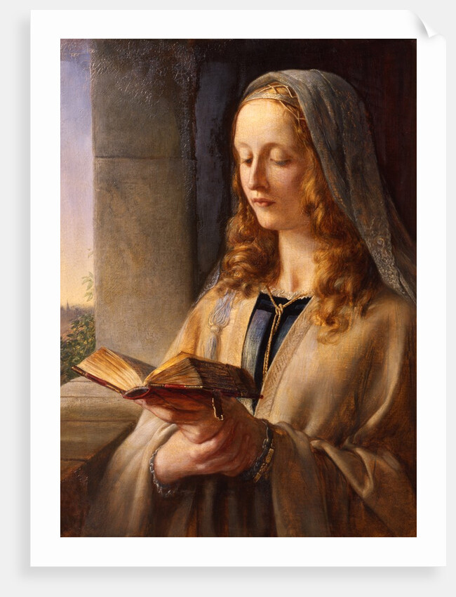 Maiden meditation by Charles West Cope