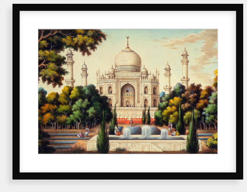 The Taj Mahal. Calcutta, India, mid-19th century by Unknown