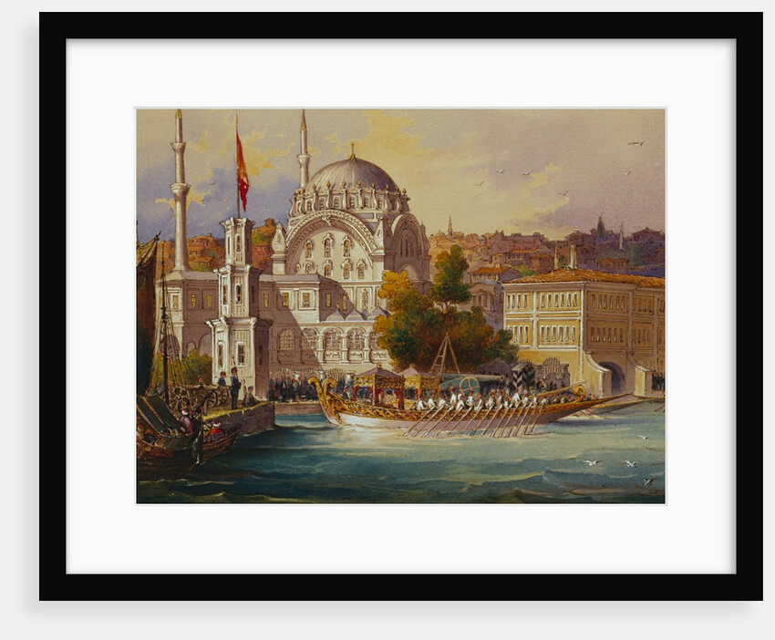 View of the Sultan's Barge by Aloysius Rosarius Amadeus Raymondus Andreas Brueghel