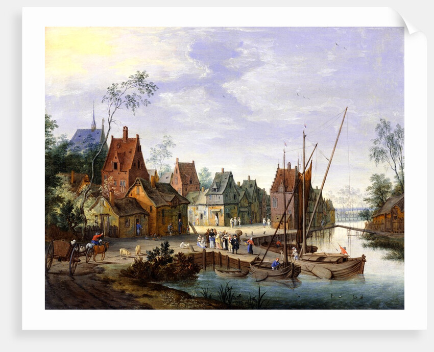 A Flemish Village by Peeter Gysels