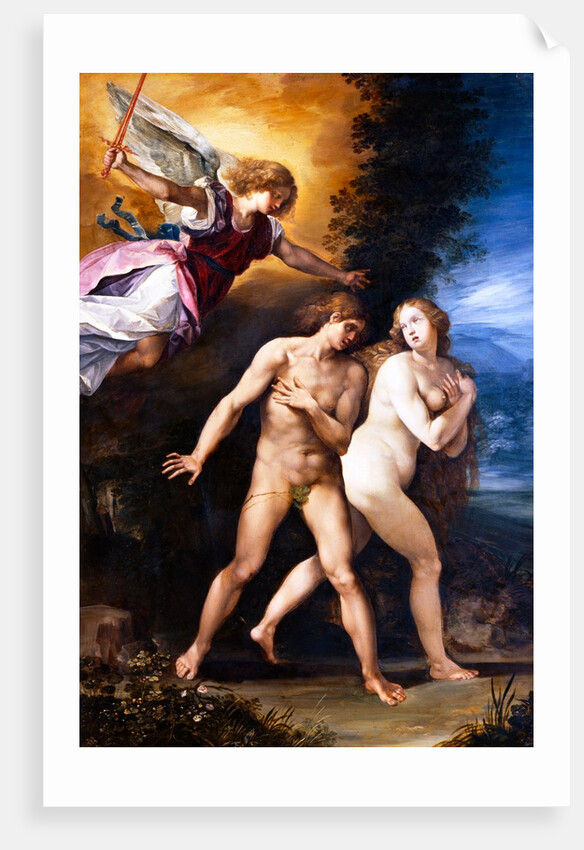 The Expulsion from Paradise by Giuseppe Cesari