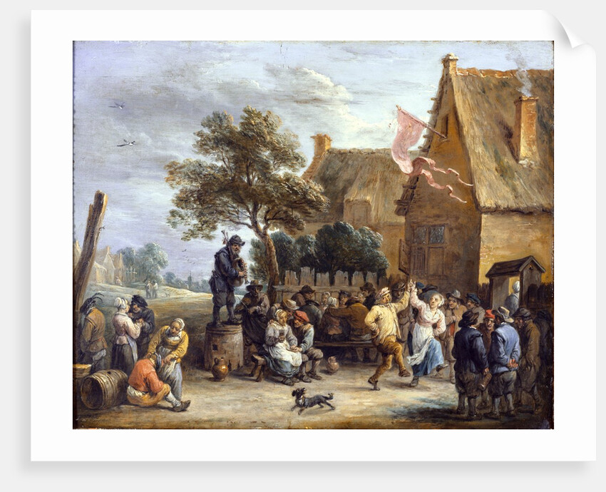 A Village Merrymaking at a Country Inn by David Teniers The Younger