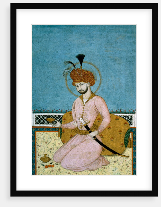 Portrait of Shah Abbas. Iran, 19th century by Unknown