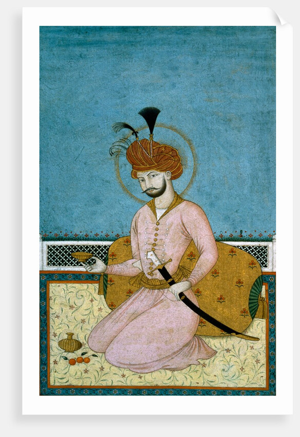 Portrait of Shah Abbas. Iran, 19th century by Unknown