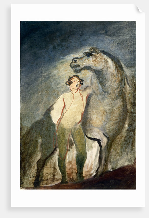 Man and Horse by David Wilkie