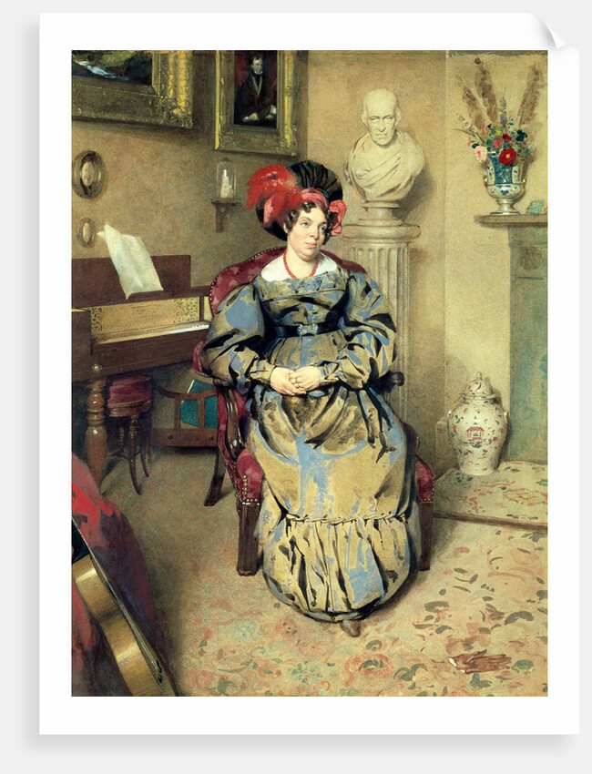Portrait of a Lady by Frederick Cruickshank