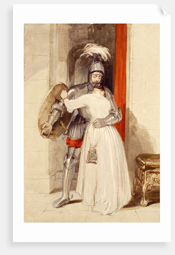 Lady Knight by George Cattermole