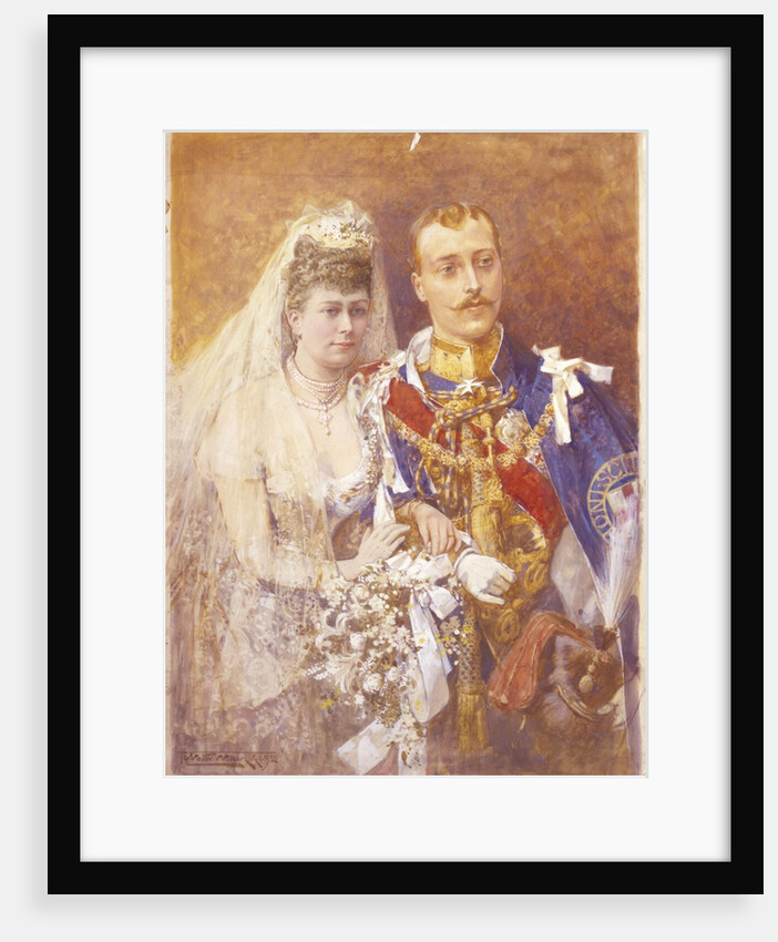 Prince George and Princess Mary of Teck by Thomas Walter Wilson