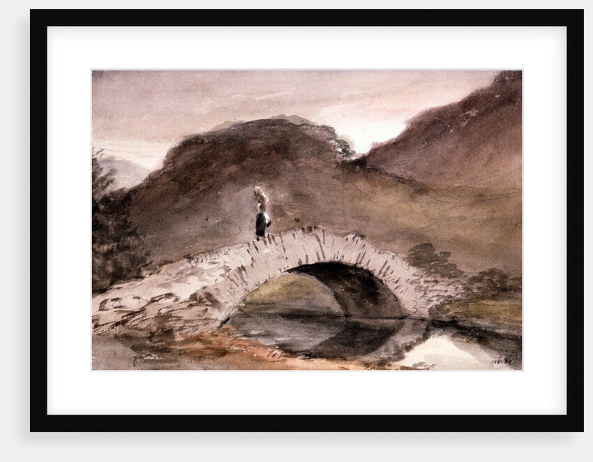 A bridge, Borrowdale by John Constable