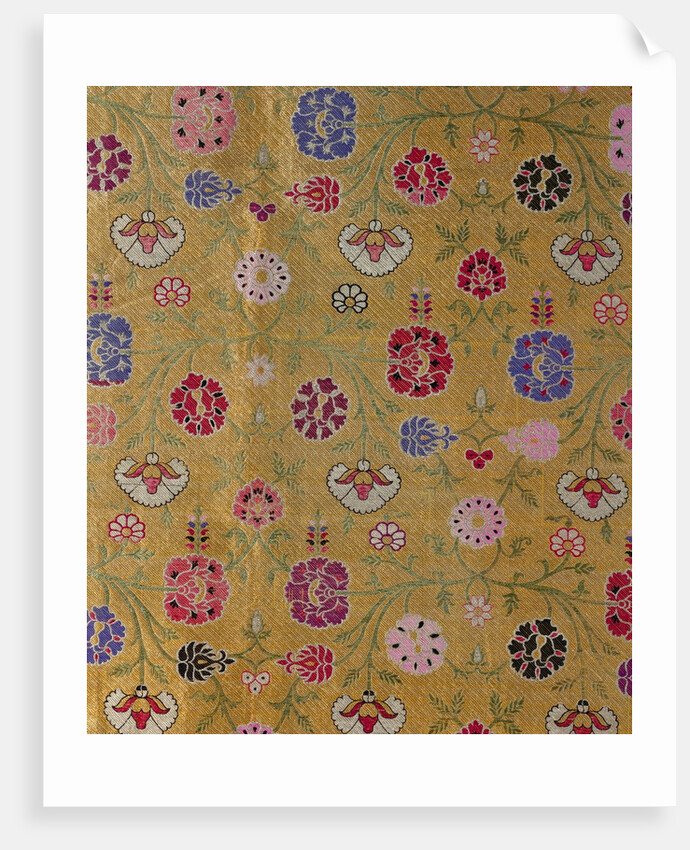 Gold brocade. Varanasi, India, late 19th century by Unknown