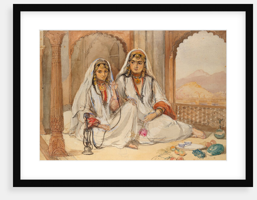 Two Nautch girls of Kashmir by William Carpenter