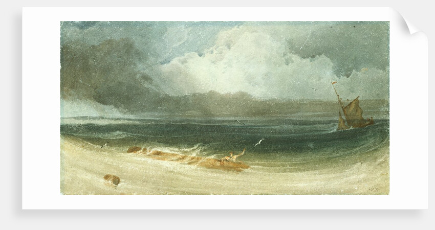 The Shipwrecked Mariner by F.L.T. Francia