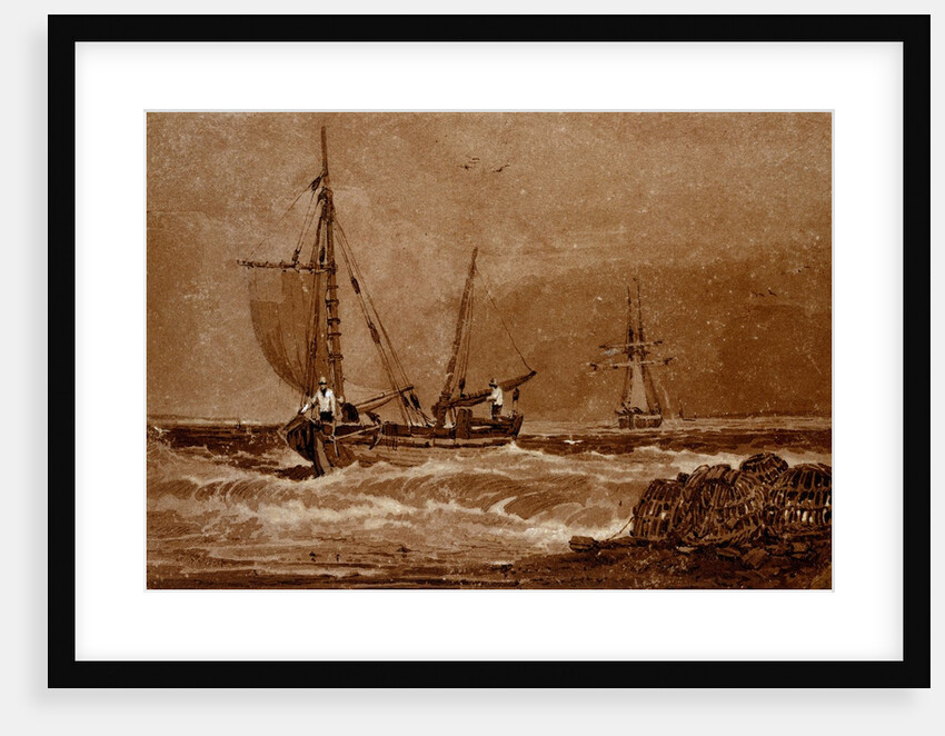 A Seapiece by Samuel Prout