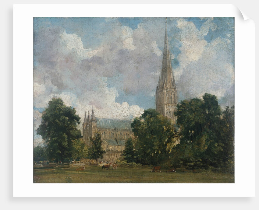 Salisbury Cathedral by John Constable