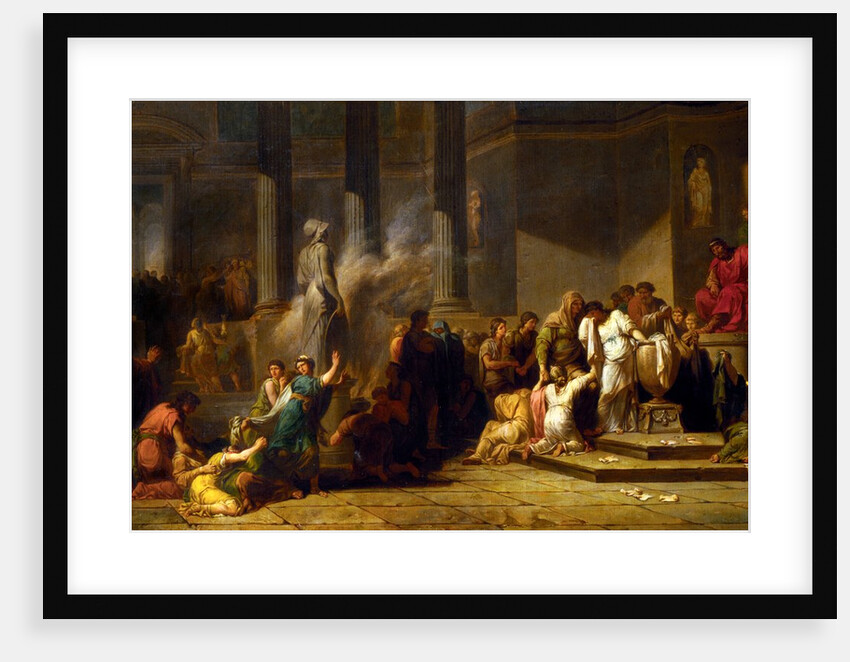 Athenian Girls Drawing Lots by Jean Francois-Pierre Peyron